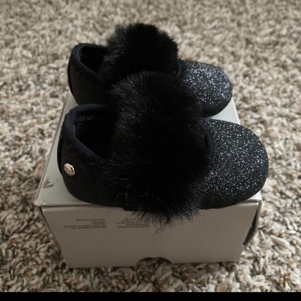 UGG Fluff Glitter Ballet Flat